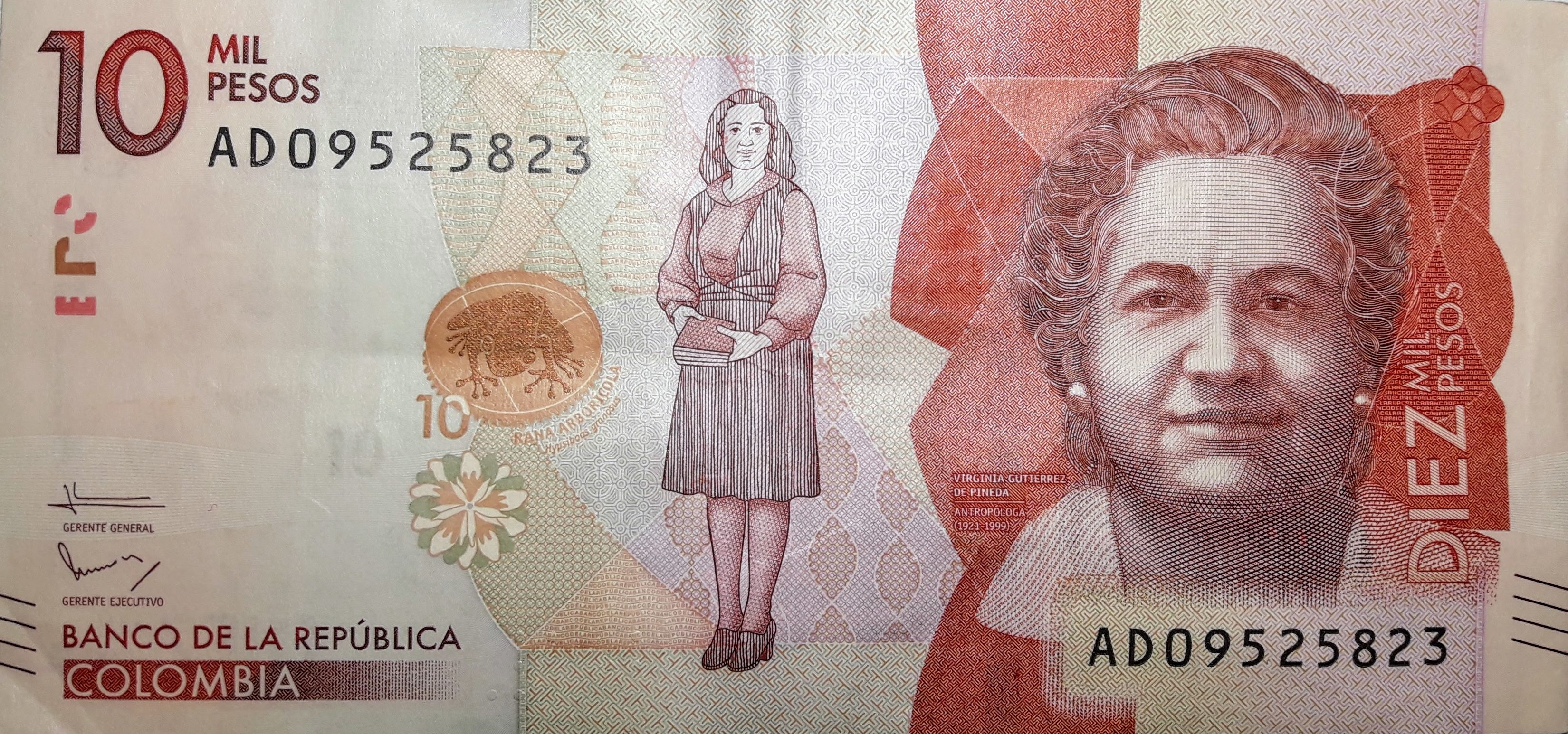 billete de 10