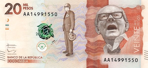 billete de 20